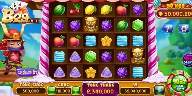 Lý do Candy Fruit Samurai được đánh giá cao tại cổng game